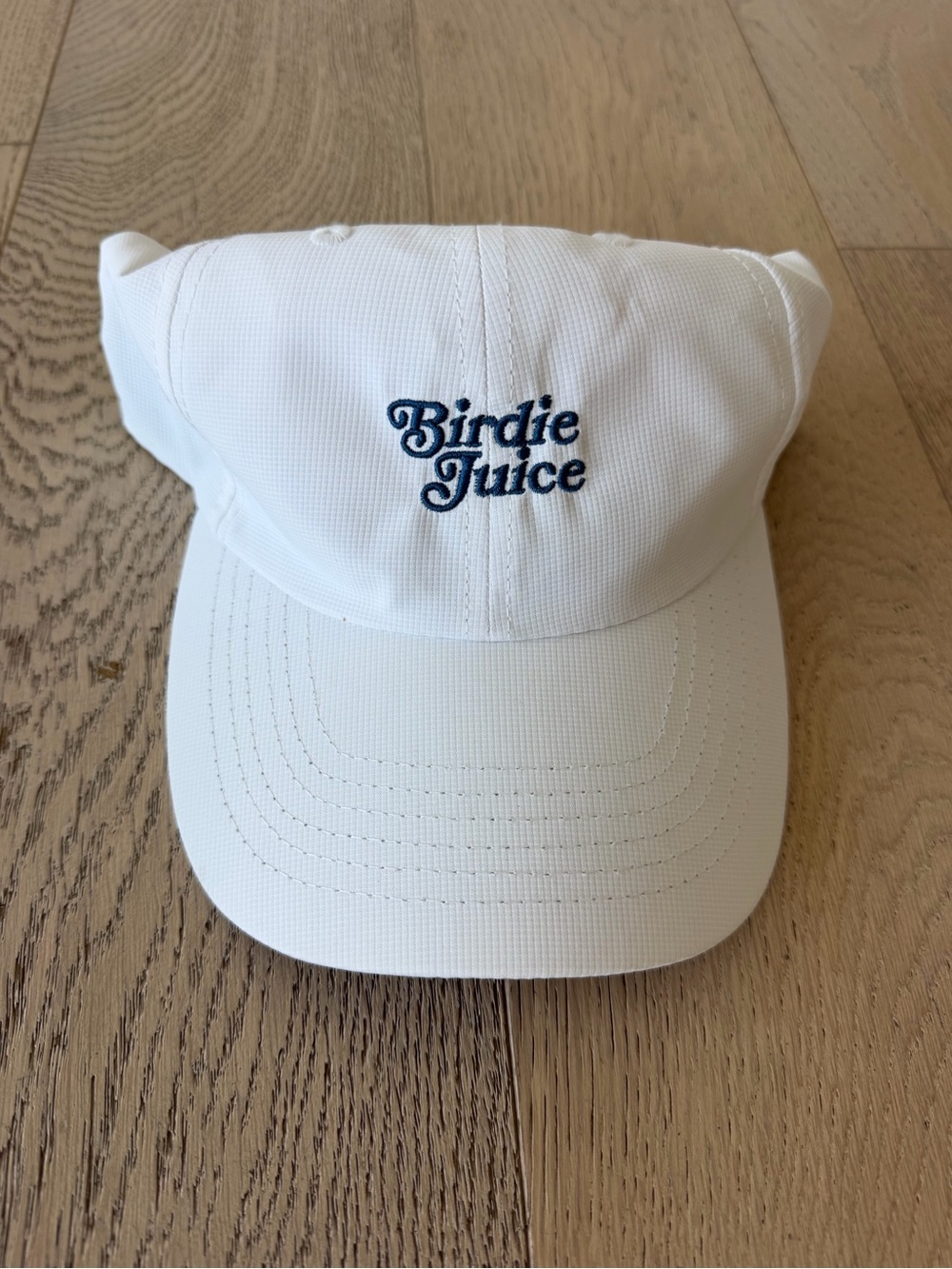 Imperial Birdie Juice Golf Hat Cap White Blue